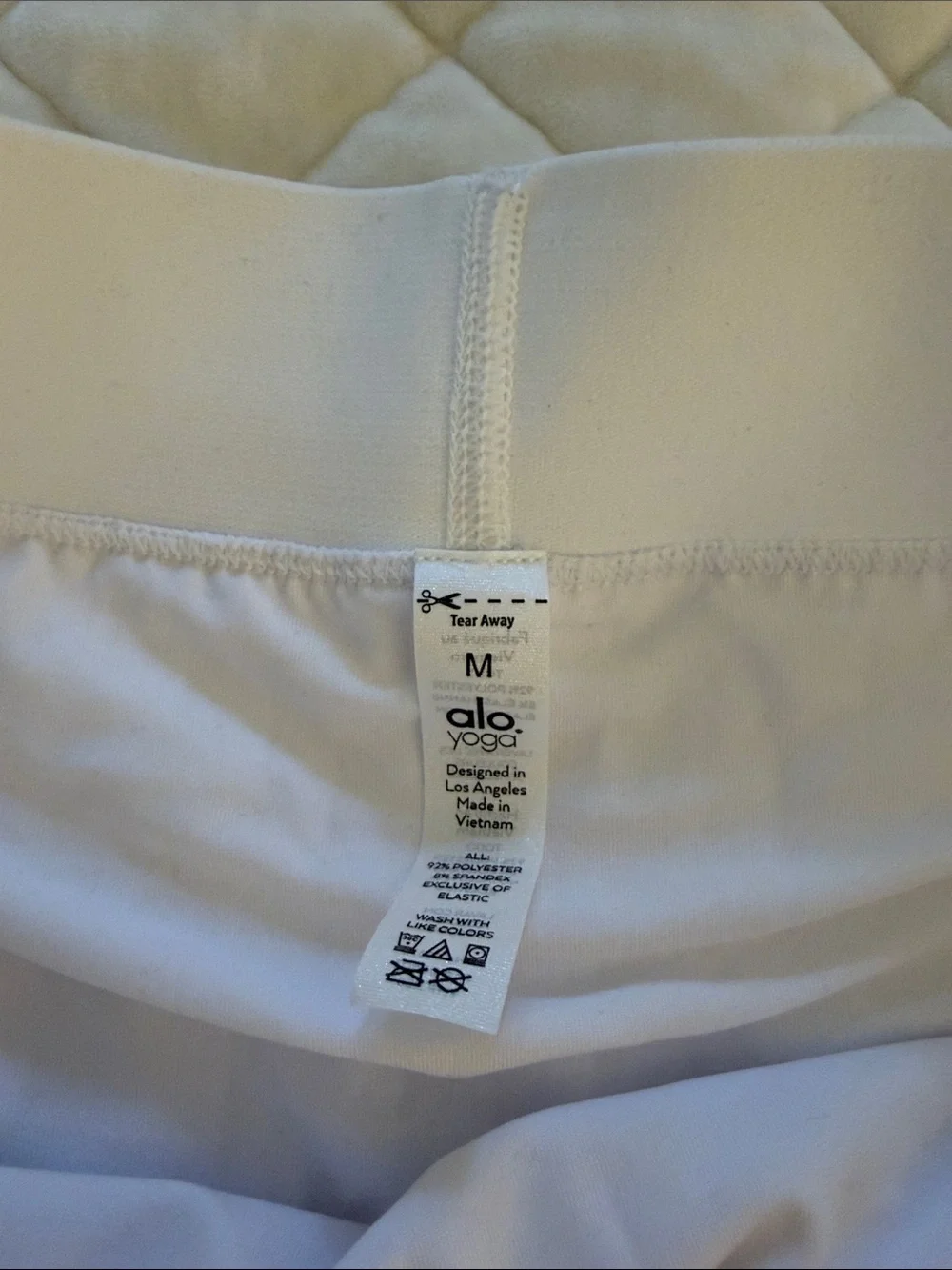 ALO Yoga White Pleated Skirt - Picture 2 of 4